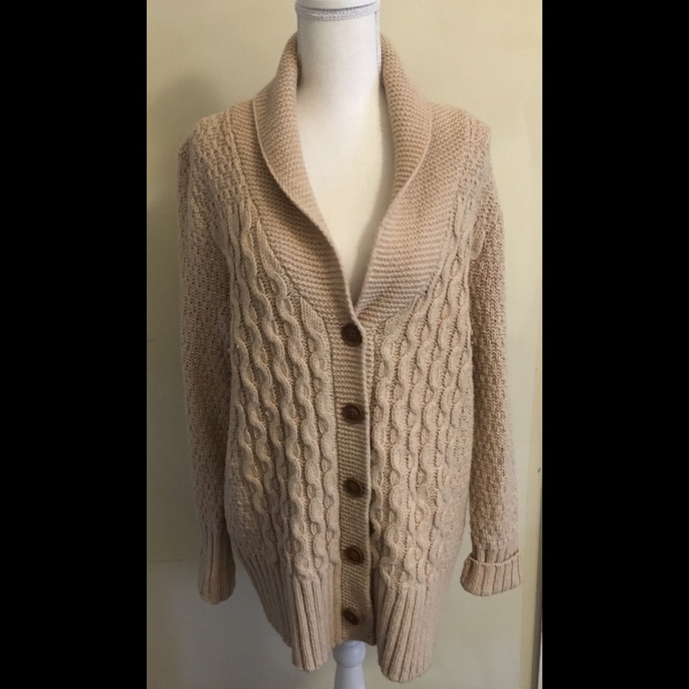 Eddie Bauer Wool Sweater Large